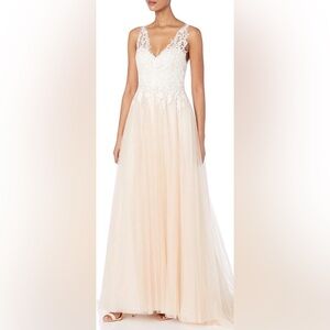 Jenny Yoo Savannah Bridal Gown. Light Champagne.  Size 2 New with Tag.